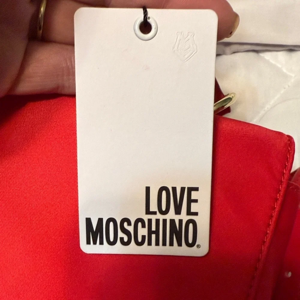 Love Moschino Convertible Nylon Bag with Dust bag
